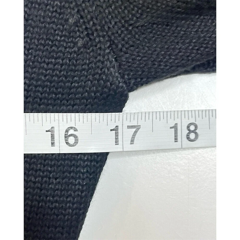 Calvin Klein Midi Sweater Dress Women’s S Black Winter Fall Cozy Comfy - Picture 6 of 9
